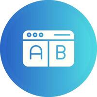 Multivariate Testing Vector Icon
