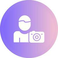 Photographer Vector Icon