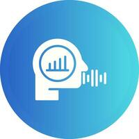 Voice Analytics Vector Icon