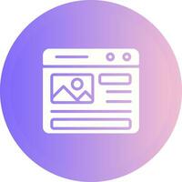Web Design Vector Icon