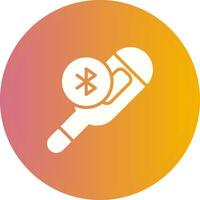 Bluetooth Thermometer Vector Icon