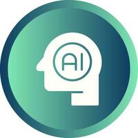 Artificial Intelligence Vector Icon