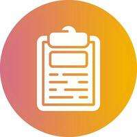 Clipboard Vector Icon