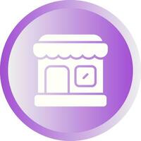 icono de vector de tienda