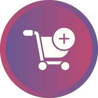 Shoping Cart Add Vector Icon