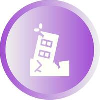 Earthquake Vector Icon