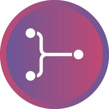 Convergence Vector Icon