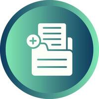 Document Add Vector Icon