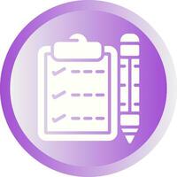 Writing pad Vector Icon