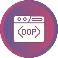 oop vector icono