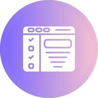 Design Brief Vector Icon