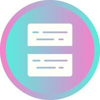 Document Split Vector Icon