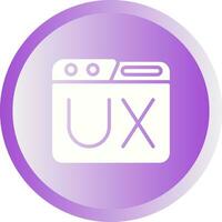 User Experience Vector Icon