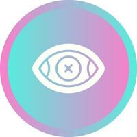 Eye Crossed Vector Icon