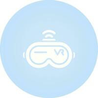 Virtual Reality Headset Vector Icon