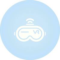 Virtual Reality Headset Vector Icon