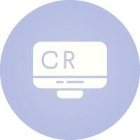 CRM Analytics Vector Icon