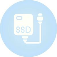 External SSD Vector Icon