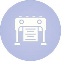 Plotter Vector Icon