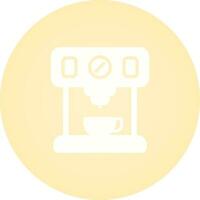 Coffee Maker with Wi-Fi Vector Icon