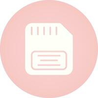 Memory Card Vector Icon