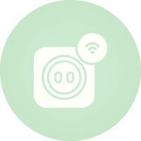 Smart Plug Vector Icon