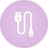 Monitor Cable Vector Icon