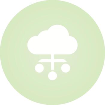 Cloud Computing Vector Icon