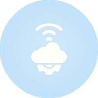 Cloud Automation Vector Icon