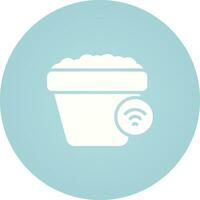 Smart Plant Pot Vector Icon