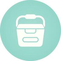 Portable water container Vector Icon