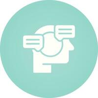 Natural Language Processin Vector Icon