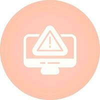 Cyber Risk Vector Icon