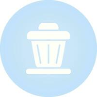 Trash bin Vector Icon