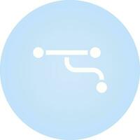 Divergence Vector Icon