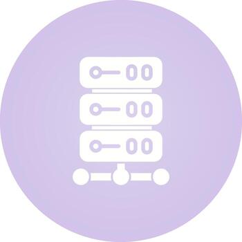 icono de vector de base de datos