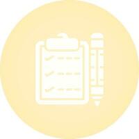 Writing pad Vector Icon