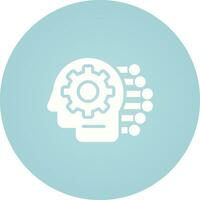 Machine Learning Vector Icon