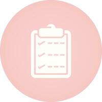 Task list with checkmarks Vector Icon