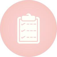 Task list with checkmarks Vector Icon