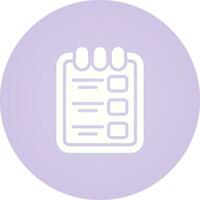 Task list with clipboard Vector Icon