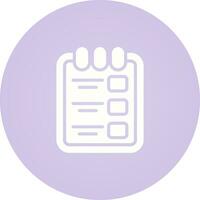 Task list with clipboard Vector Icon