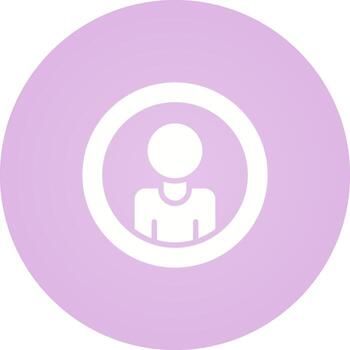 icono de vector de cuenta de usuario