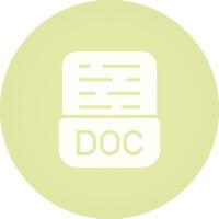 icono de vector de documento