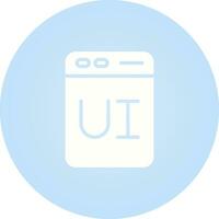 User Interface Design Vector Icon