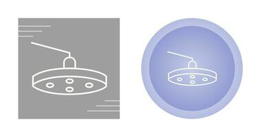 icono de vector de luz de sala de operación