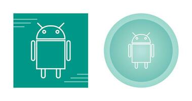 icono de vector de logotipo android