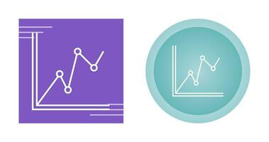 Statistical Graph Vector Icon