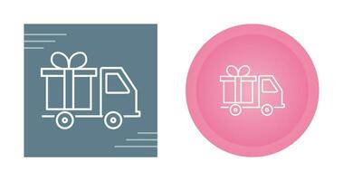 Delivery Gift Vector Icon