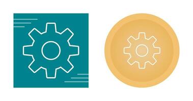 Setting Gear Vector Icon